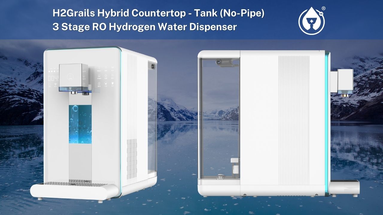 H2Grail W19 6L Countertop Hydrogen Water Dispenser with UVC Sterilization – Europe 220v